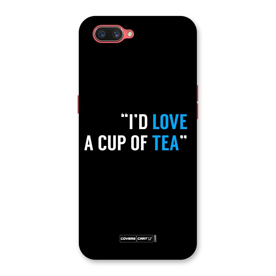 Love Tea Back Case for Oppo A3s