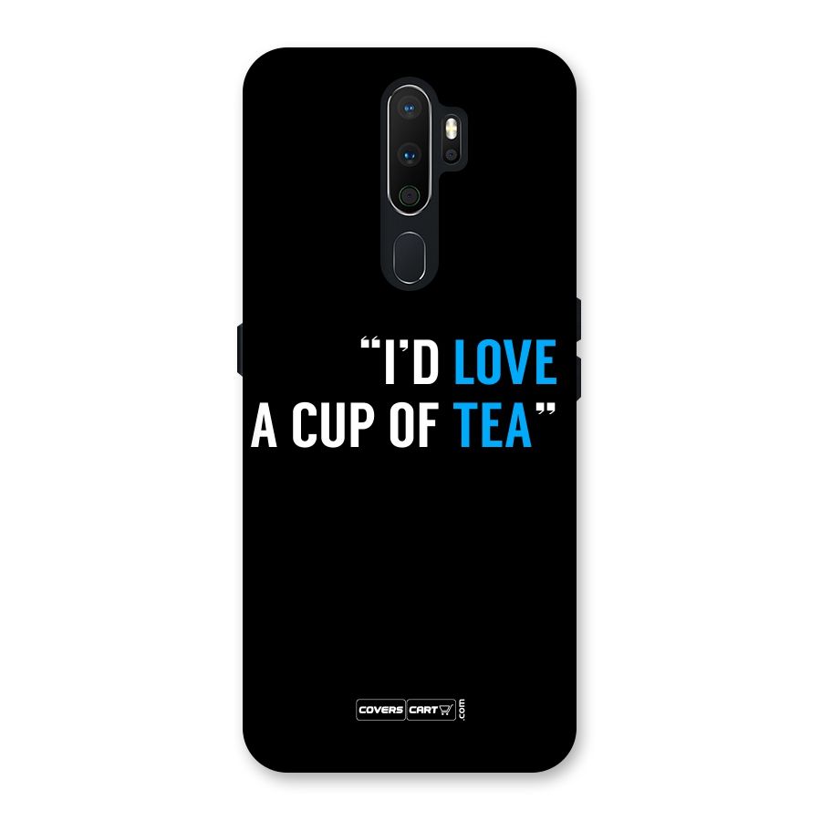 Love Tea Back Case for Oppo A5 (2020)
