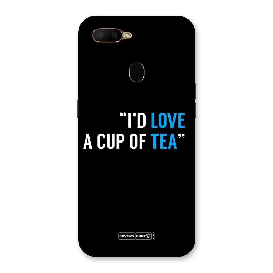 Love Tea Back Case for Oppo A5s