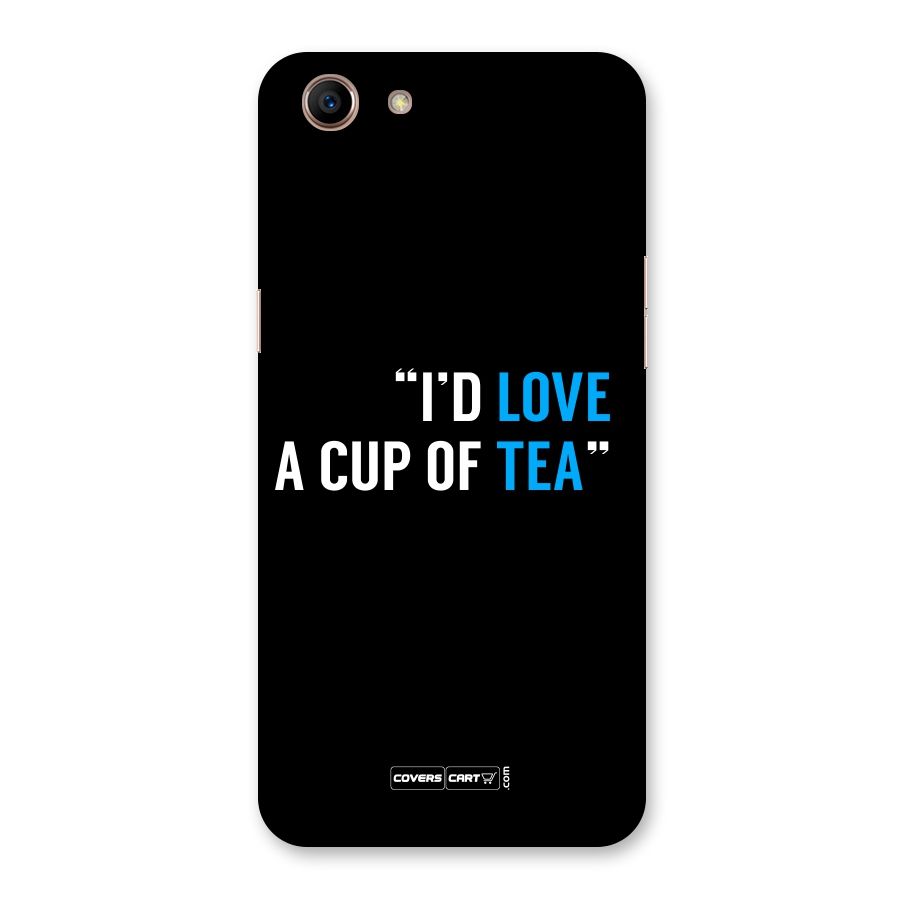 Love Tea Back Case for Oppo A83 (2018)
