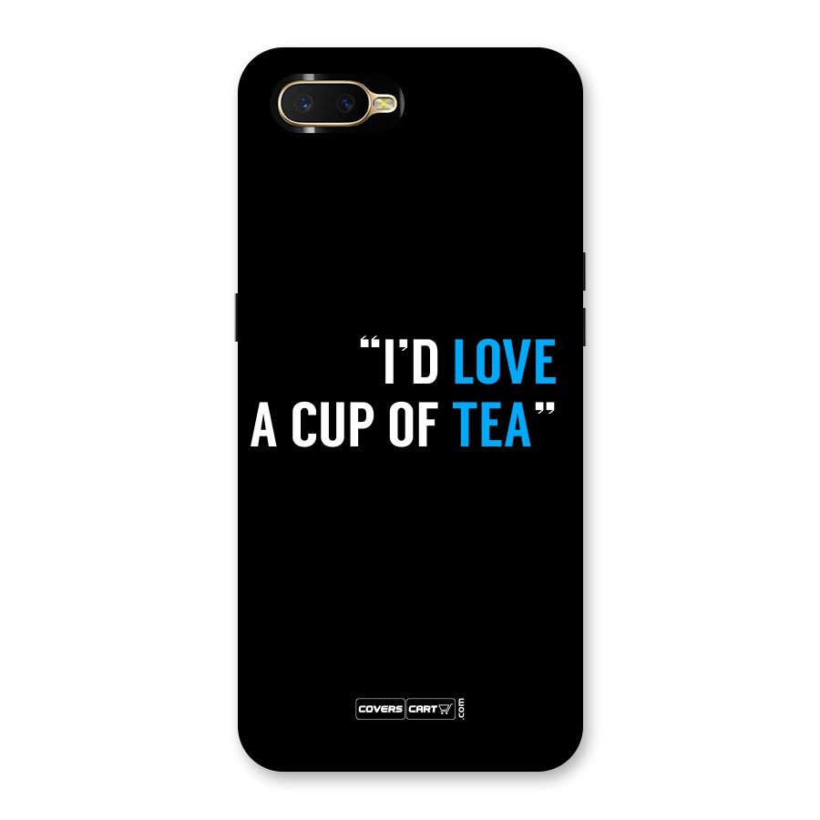 Love Tea Back Case for Oppo K1