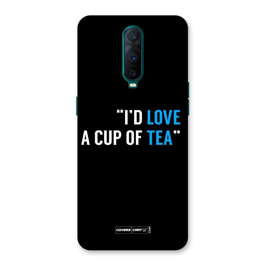 Love Tea Back Case for Oppo R17 Pro