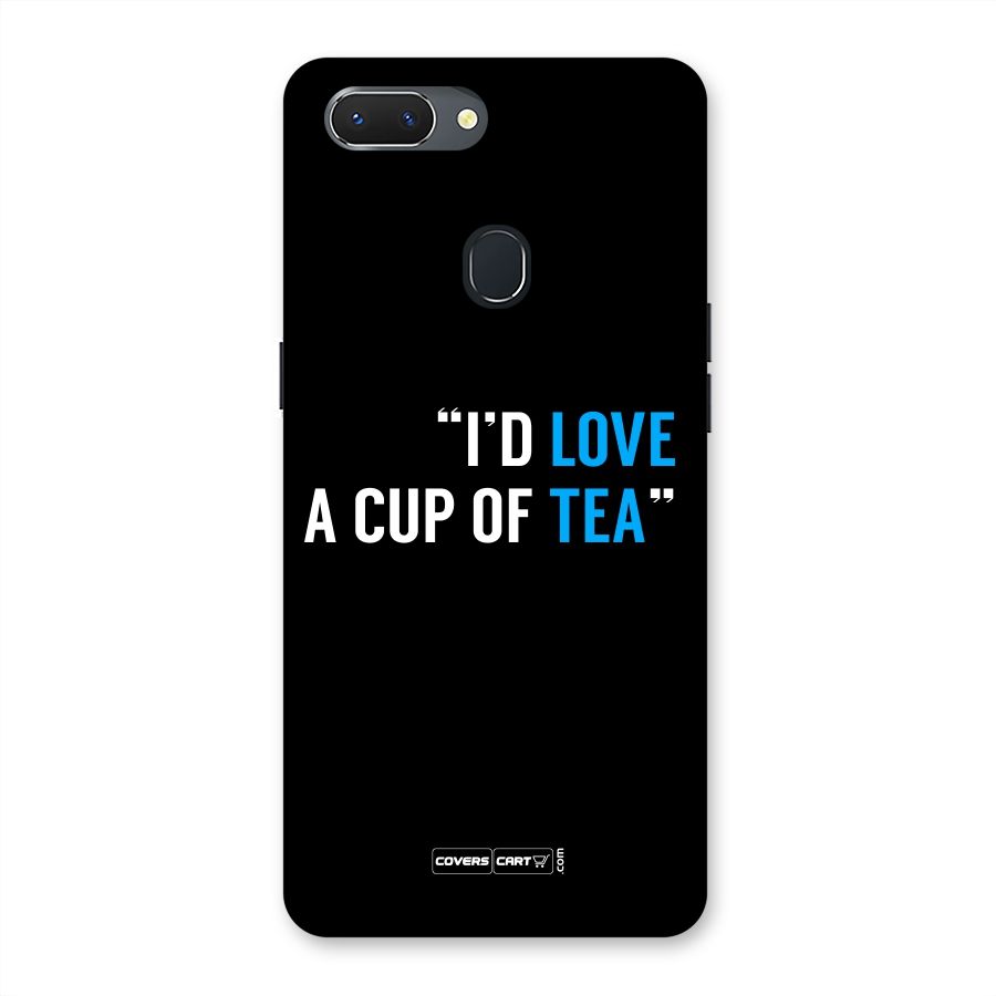 Love Tea Back Case for Oppo Realme 2
