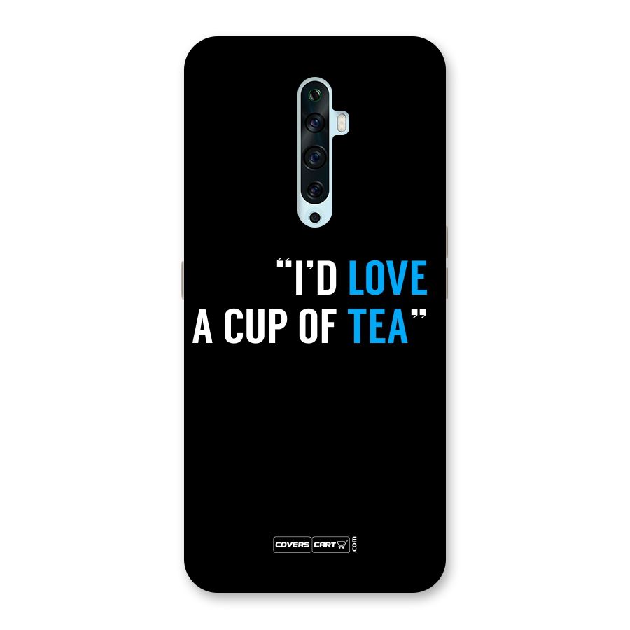 Love Tea Back Case for Oppo Reno2 Z