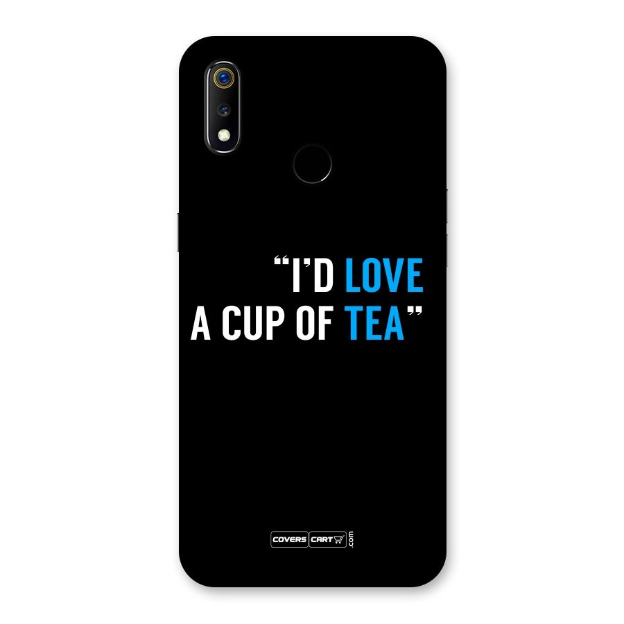 Love Tea Back Case for Realme 3