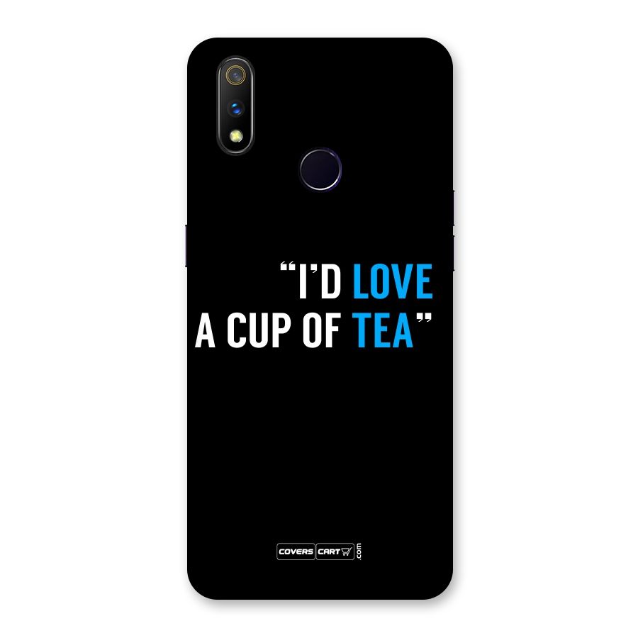 Love Tea Back Case for Realme 3 Pro