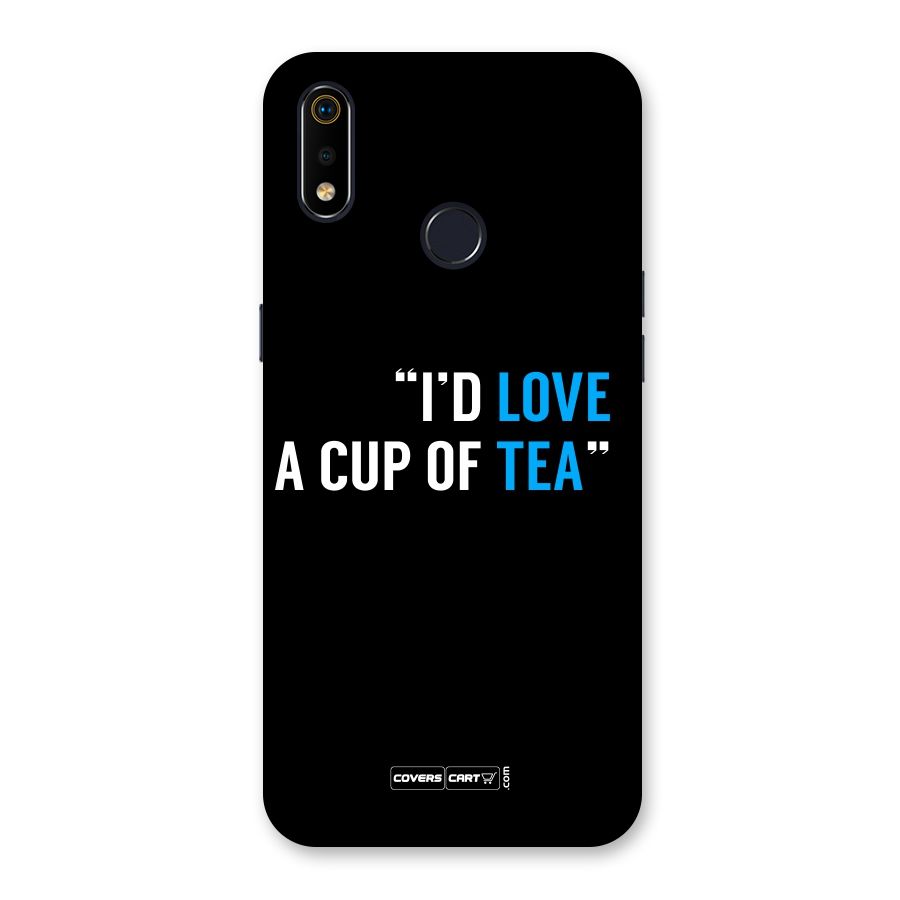 Love Tea Back Case for Realme 3i