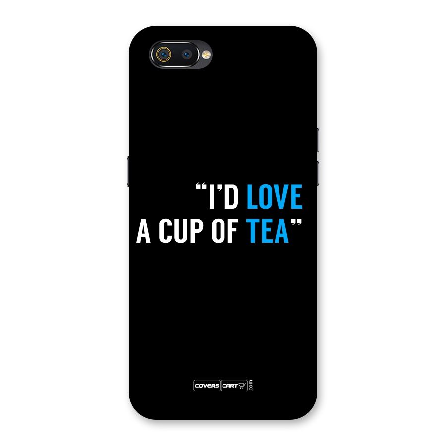 Love Tea Back Case for Realme C2