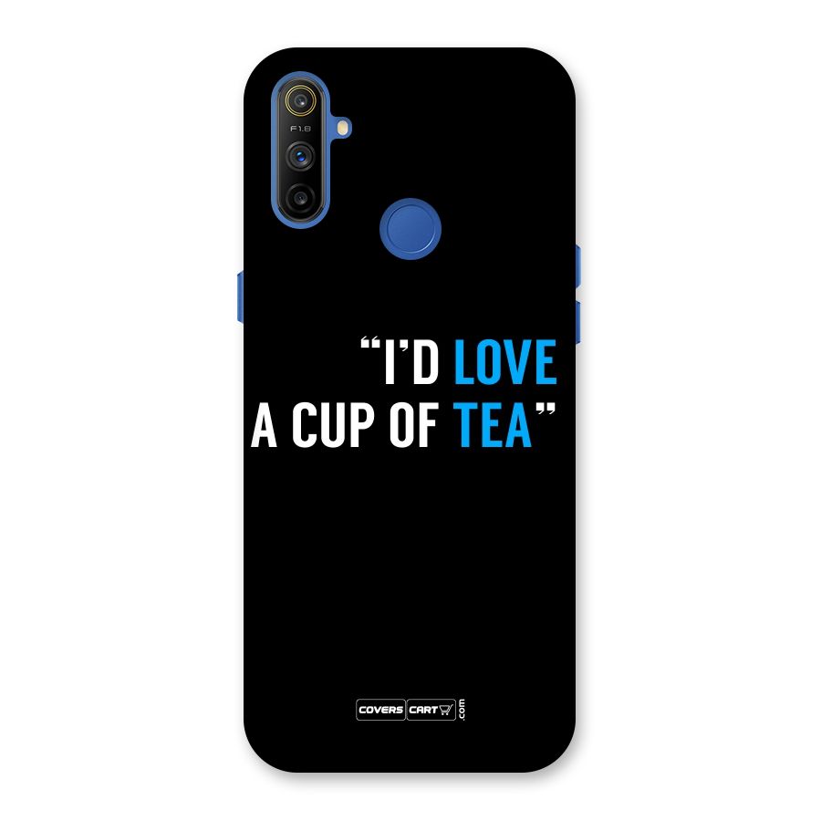 Love Tea Back Case for Realme Narzo 10A