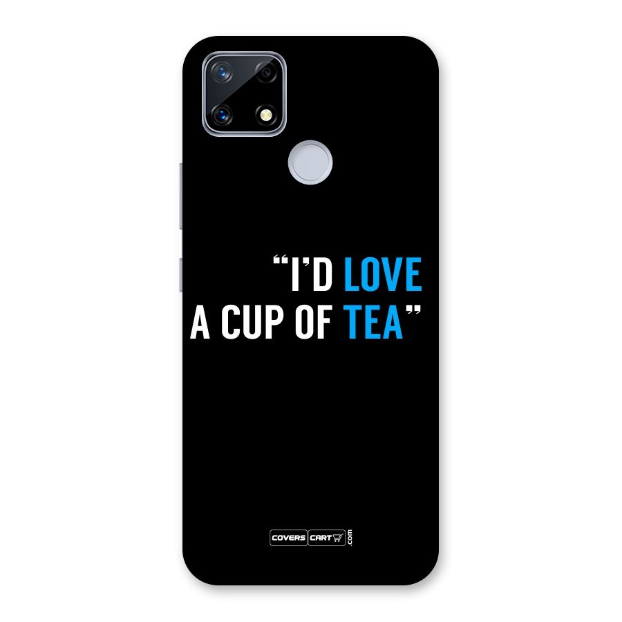 Love Tea Back Case for Realme Narzo 20