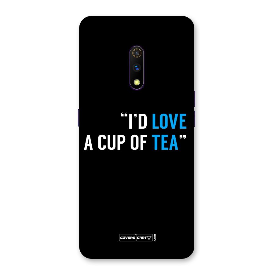 Love Tea Back Case for Realme X