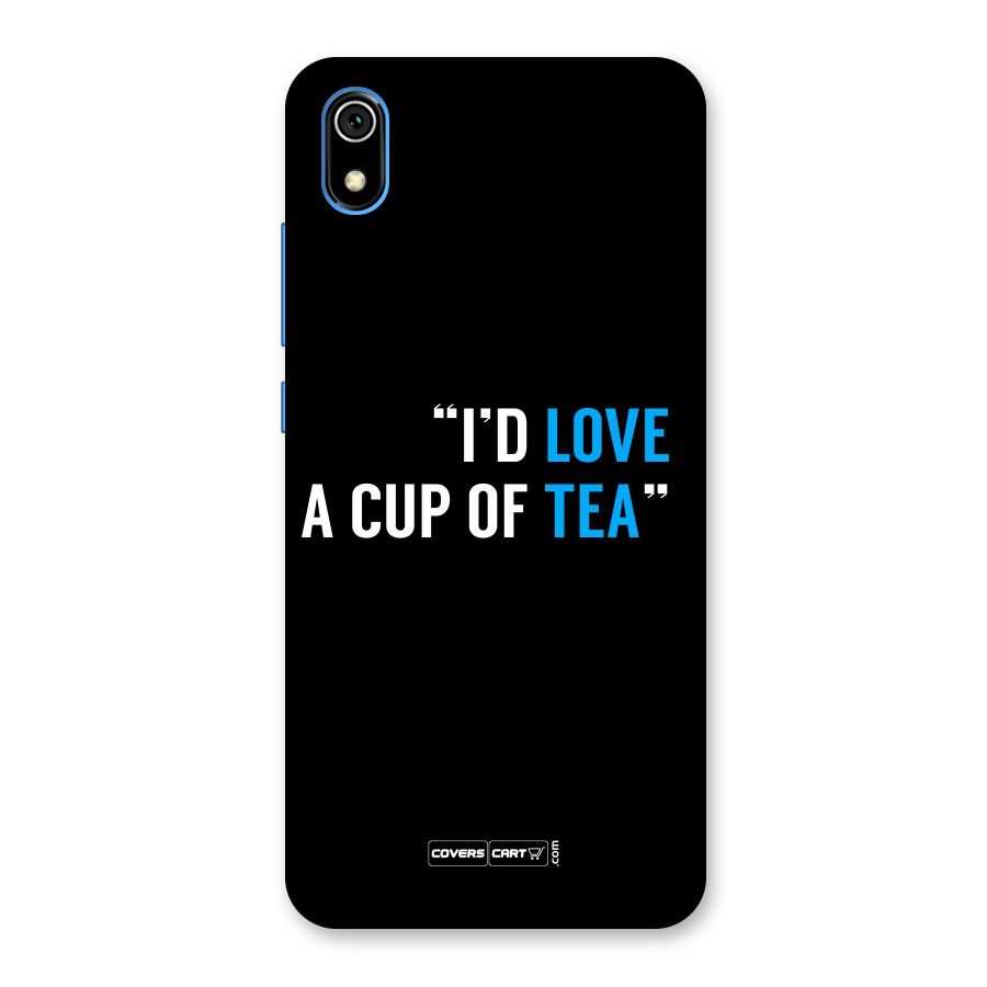 Love Tea Back Case for Redmi 7A