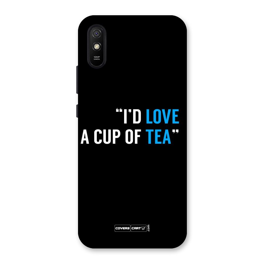 Love Tea Back Case for Redmi 9A