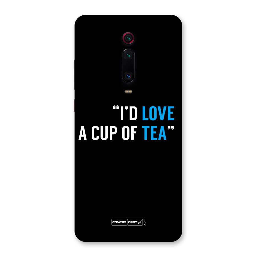 Love Tea Back Case for Redmi K20