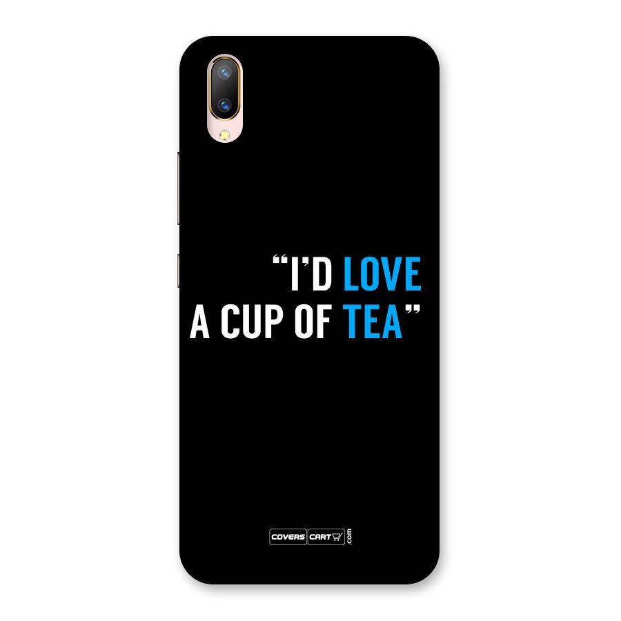 Love Tea Back Case for Vivo V11 Pro
