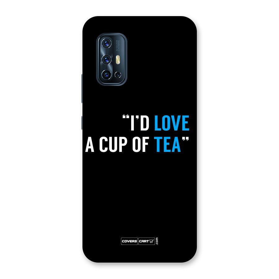 Love Tea Back Case for Vivo V17
