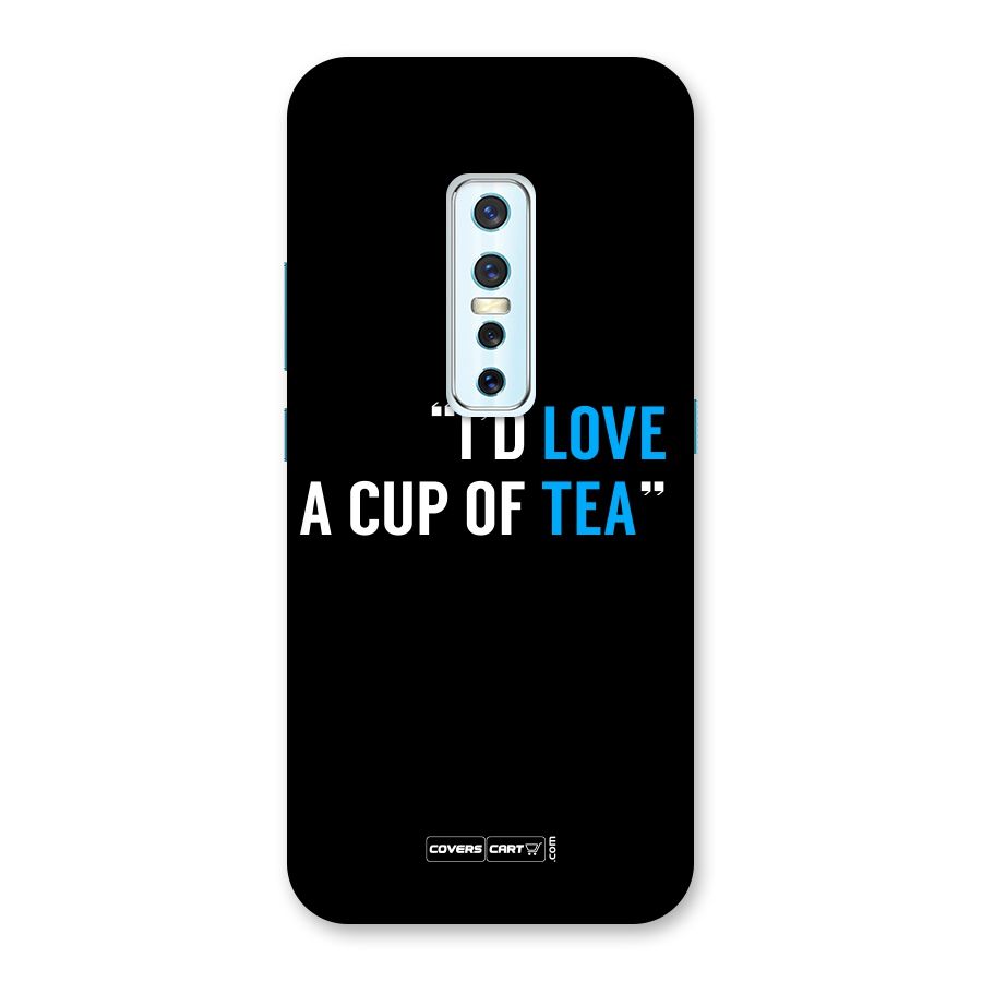 Love Tea Back Case for Vivo V17 Pro