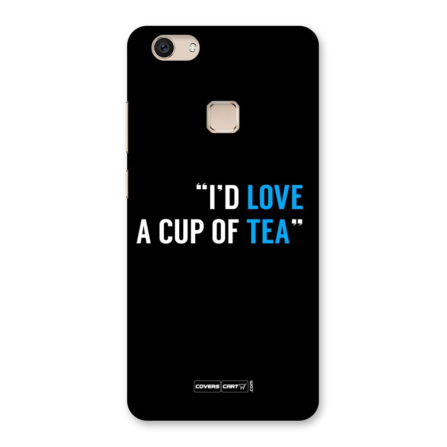 Love Tea Back Case for Vivo V7