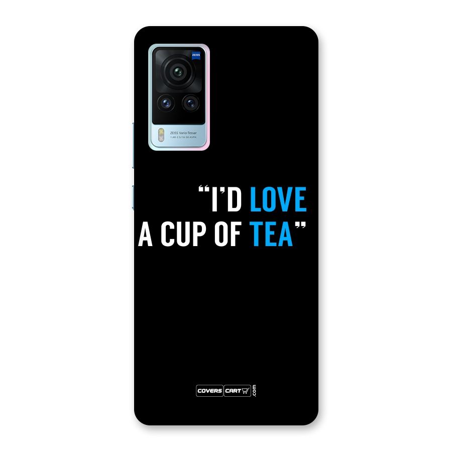 Love Tea Back Case for Vivo X60 Pro