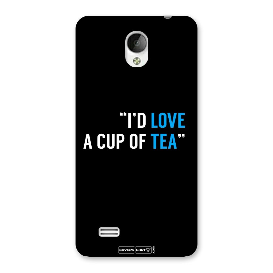 Love Tea Back Case for Vivo Y21