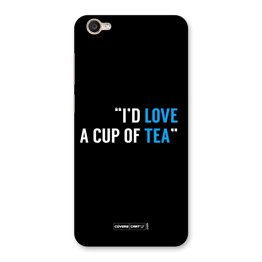 Love Tea Back Case for Vivo Y55s