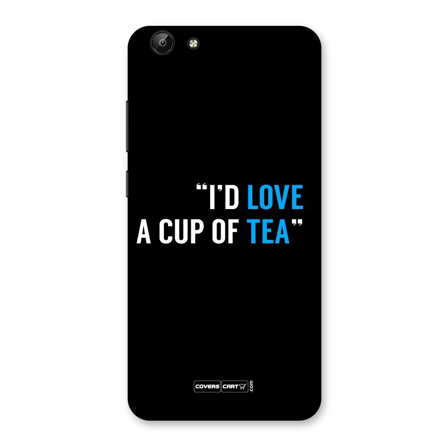 Love Tea Back Case for Vivo Y69
