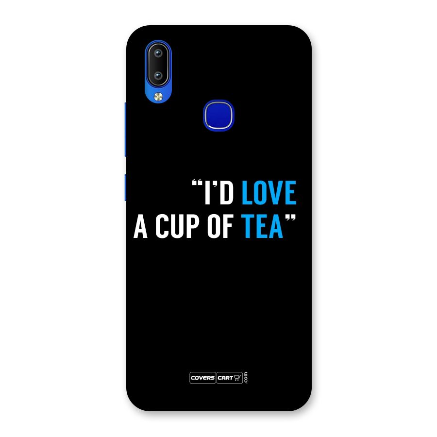 Love Tea Back Case for Vivo Y91