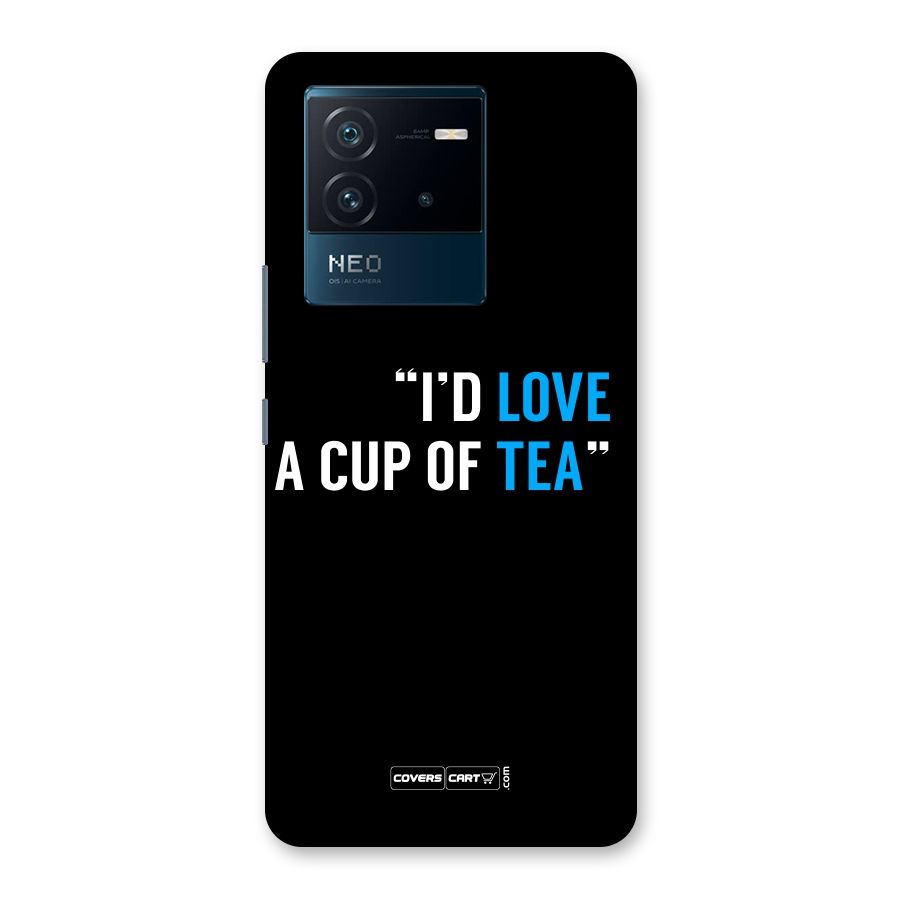Love Tea Back Case for Vivo iQOO Neo 6 5G