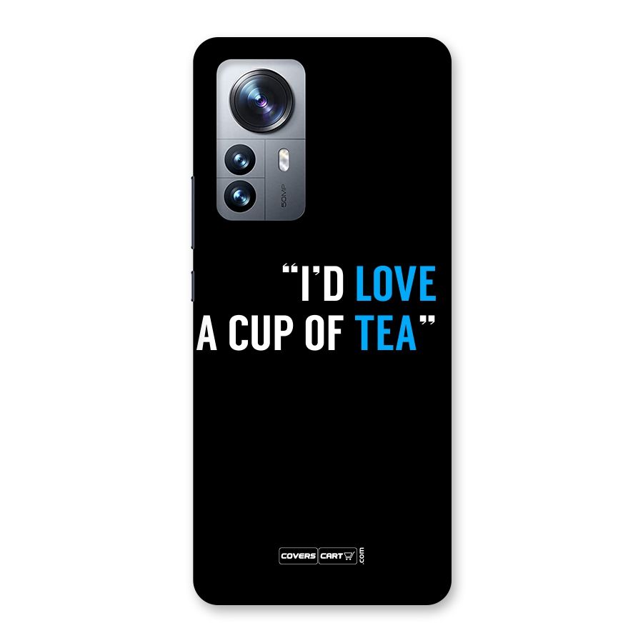Love Tea Back Case for Xiaomi 12 Pro