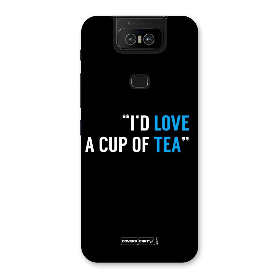 Love Tea Back Case for Zenfone 6z