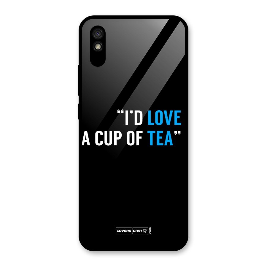 Love Tea Glass Back Case for Redmi 9i