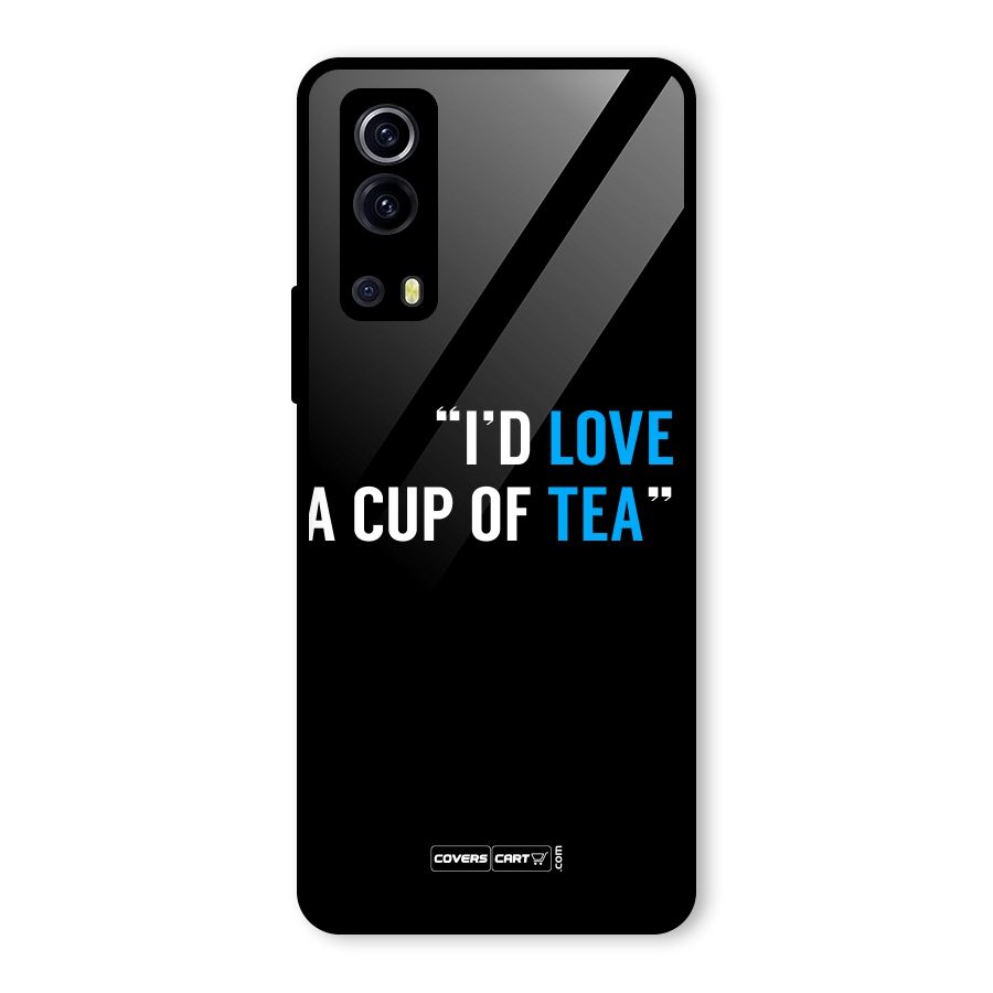 Love Tea Glass Back Case for Vivo iQOO Z3
