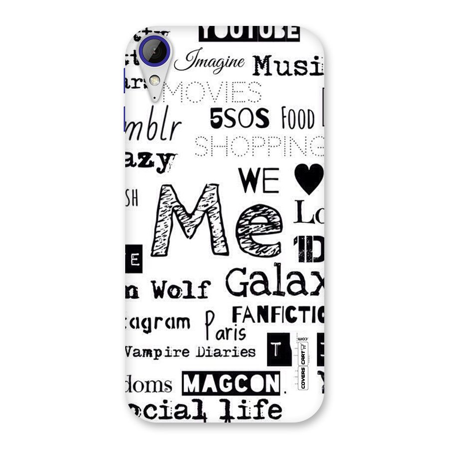 Love Things Back Case for Desire 830