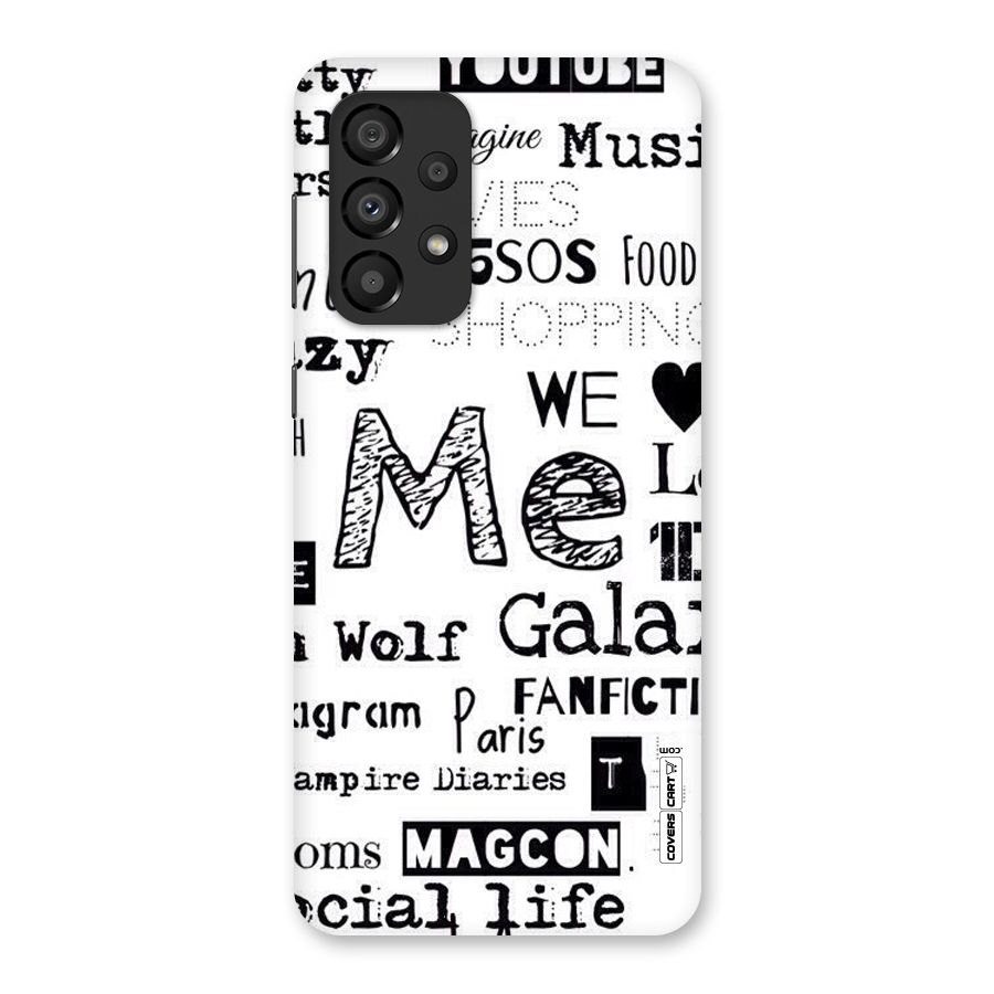Love Things Back Case for Galaxy A33 5G