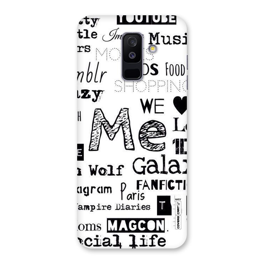 Love Things Back Case for Galaxy A6 Plus