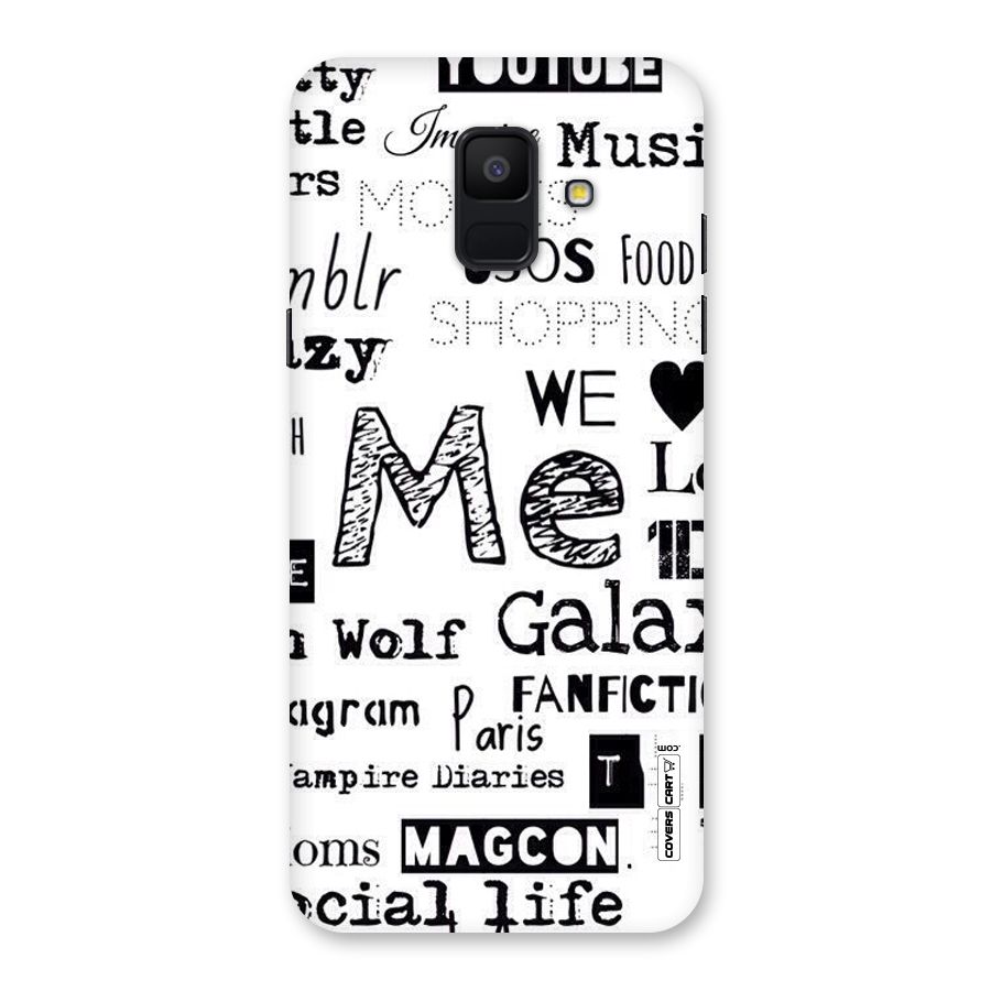 Love Things Back Case for Galaxy A6 (2018)