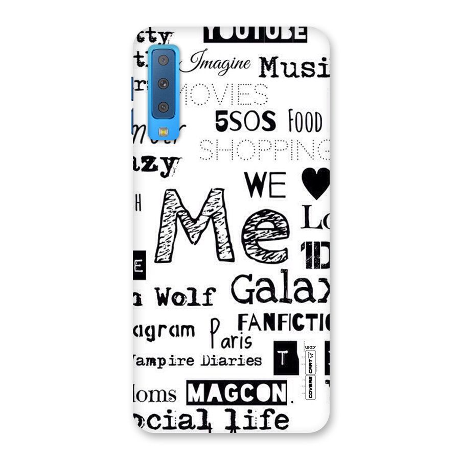 Love Things Back Case for Galaxy A7 (2018)