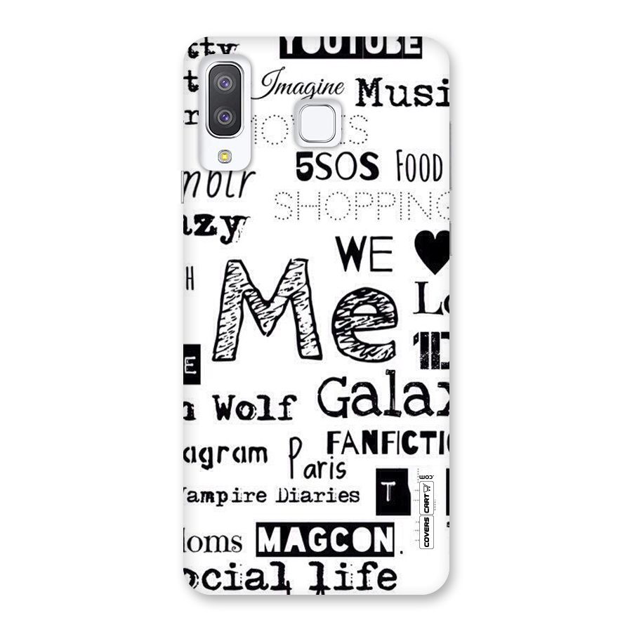 Love Things Back Case for Galaxy A8 Star