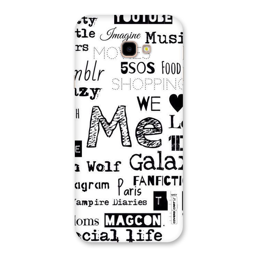 Love Things Back Case for Galaxy J4 Plus