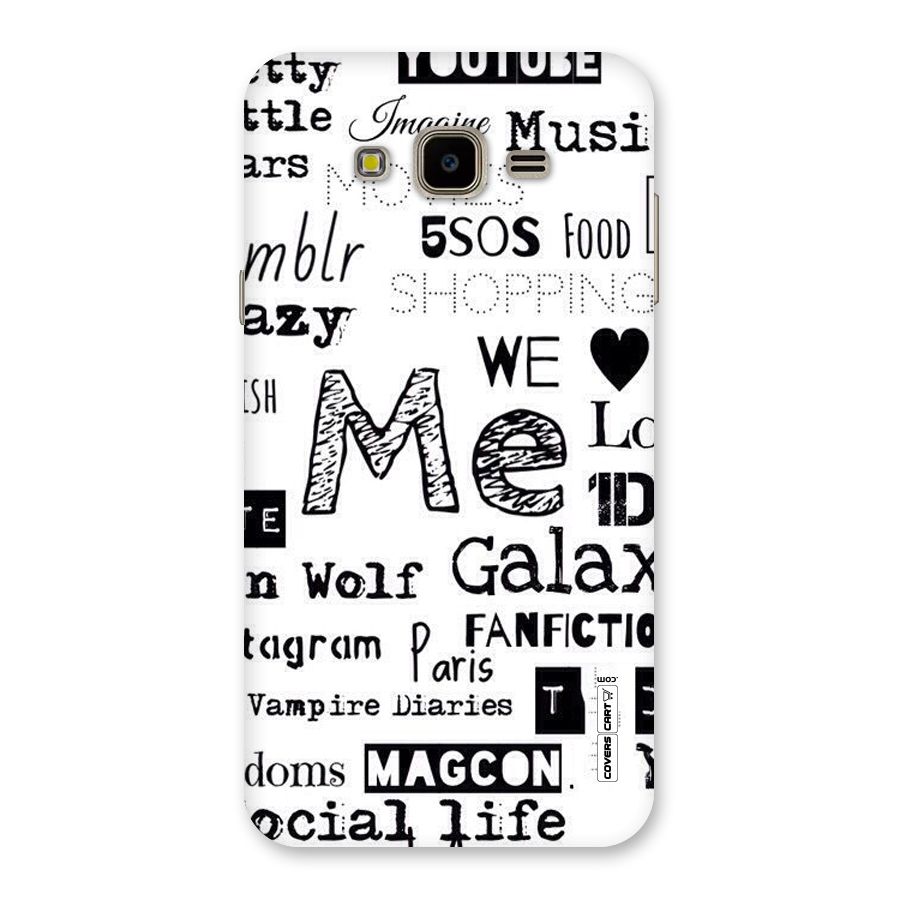 Love Things Back Case for Galaxy J7 Nxt