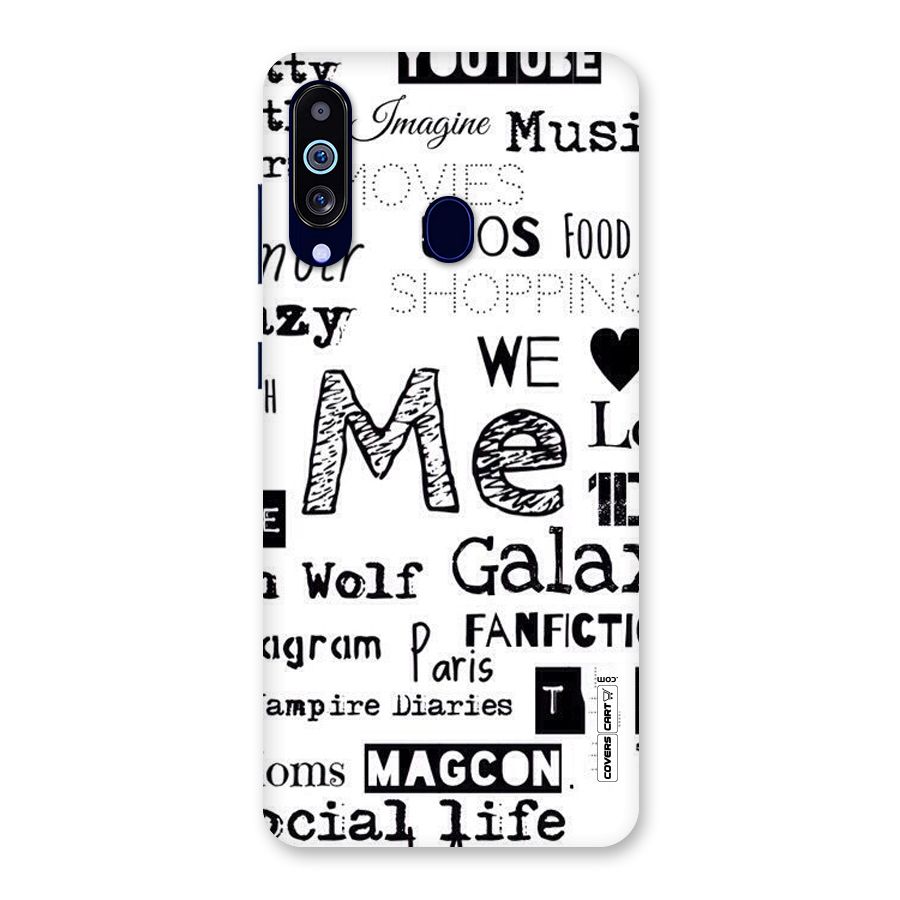 Love Things Back Case for Galaxy M40