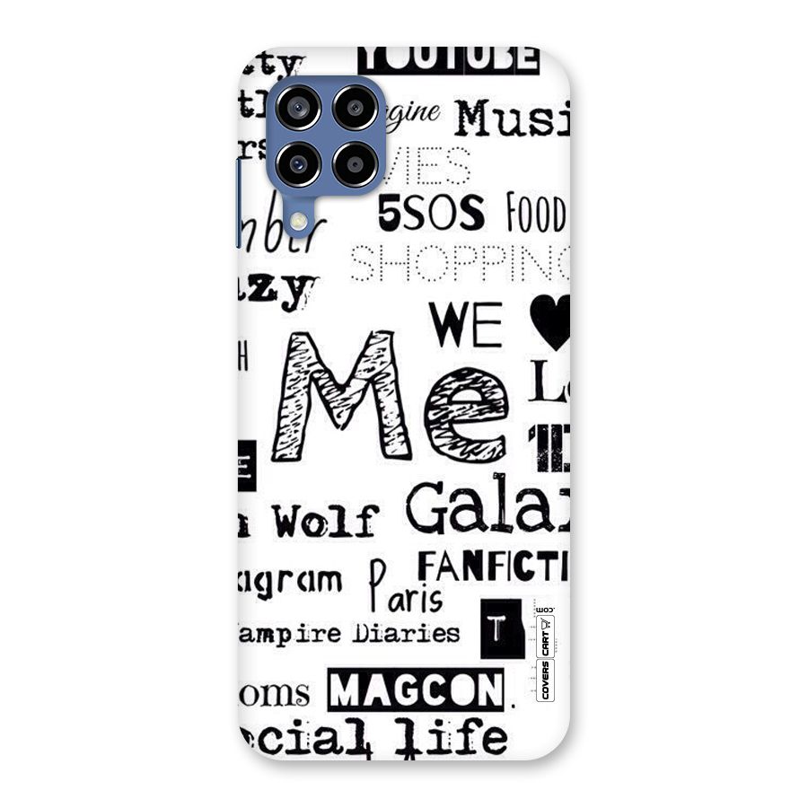Love Things Back Case for Galaxy M53 5G