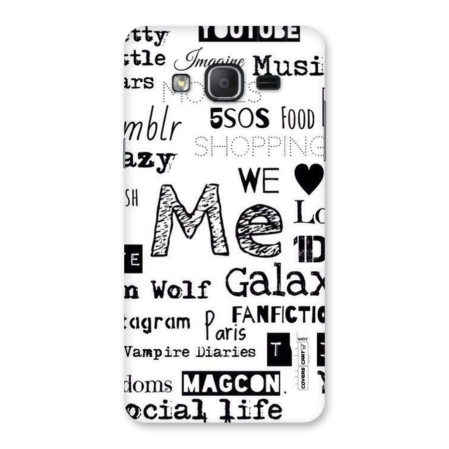 Love Things Back Case for Galaxy On7 2015