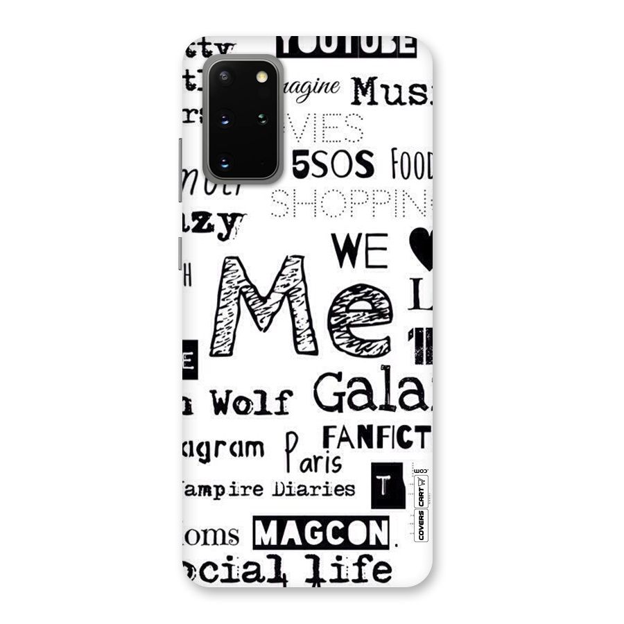 Love Things Back Case for Galaxy S20 Plus