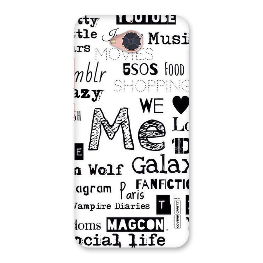 Love Things Back Case for Gionee S6 Pro