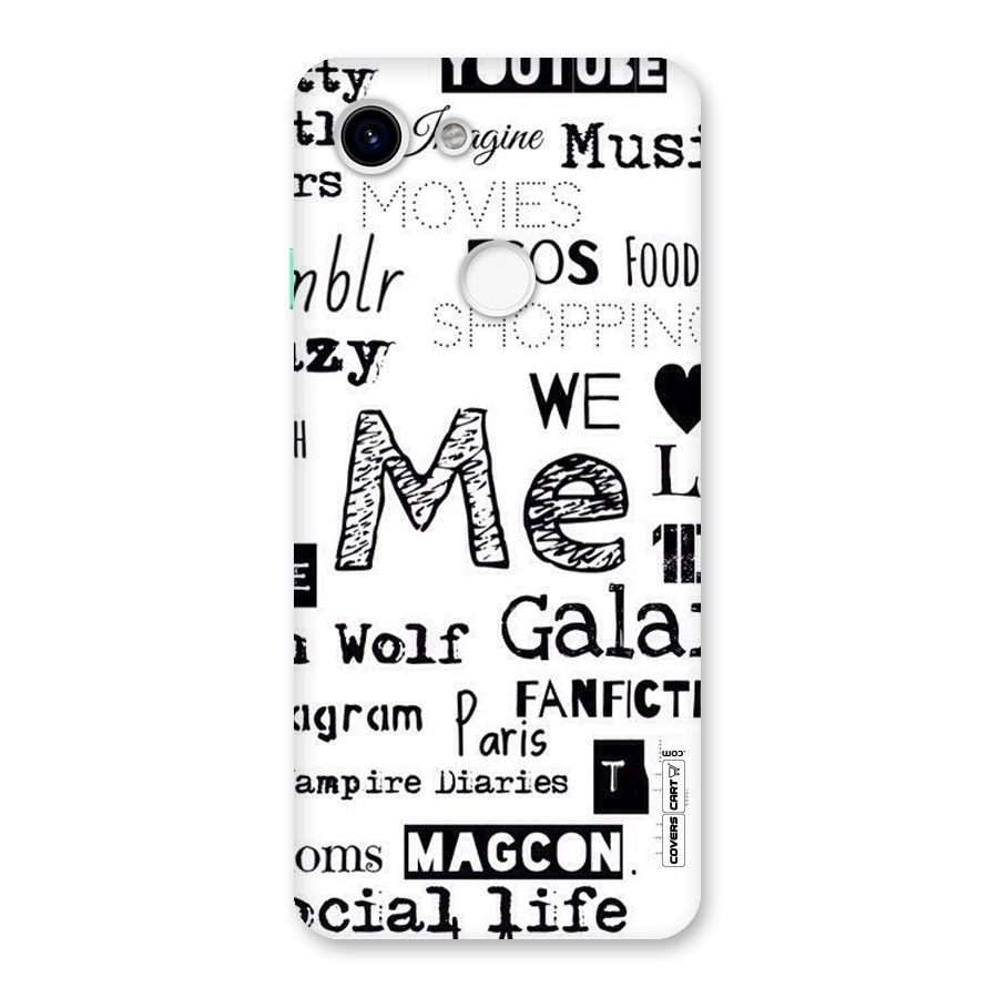 Love Things Back Case for Google Pixel 3