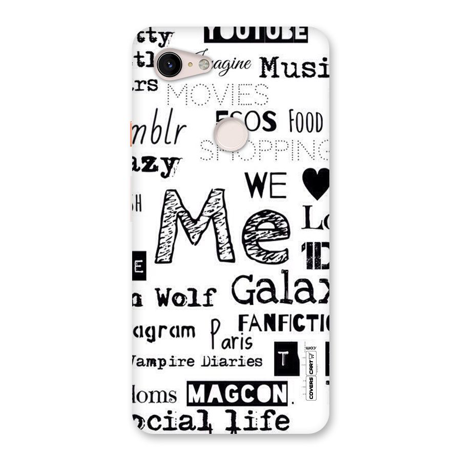 Love Things Back Case for Google Pixel 3 XL