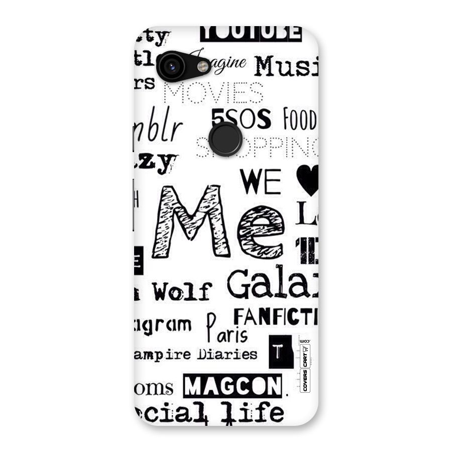 Love Things Back Case for Google Pixel 3a
