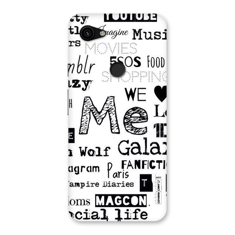 Love Things Back Case for Google Pixel 3a XL