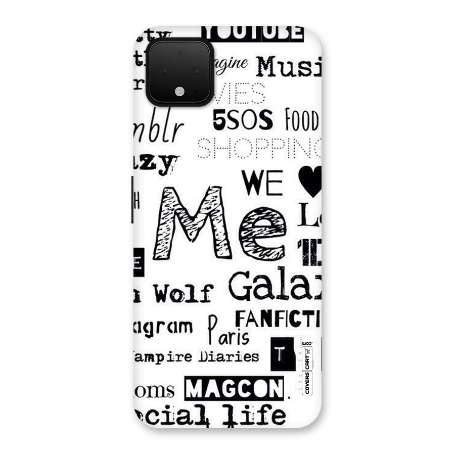 Love Things Back Case for Google Pixel 4 XL
